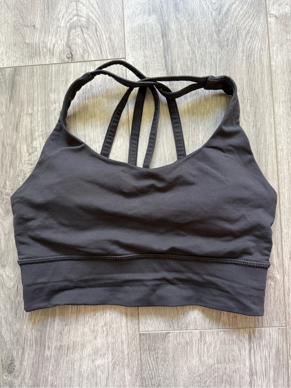 lululemon athletica Black Strappy Sports Bra